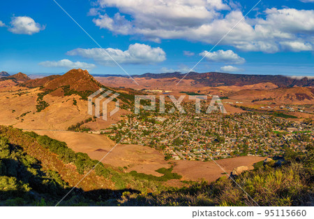 San Luis Obispo viewed from the Cerro Peak San Luis Obispo viewed from the Cerro Peak 95115660