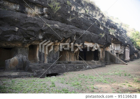 The Amba-Ambika group of caves, Junnar Taluka, Pune District The Amba-Ambika group of caves, Junnar Taluka, Pune District 95116628