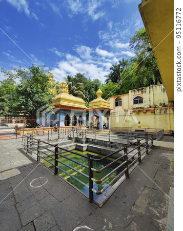 Baneshwar temple a temple of Shiva, Nasarapur, Bhor, Maharashtra, India 95116772