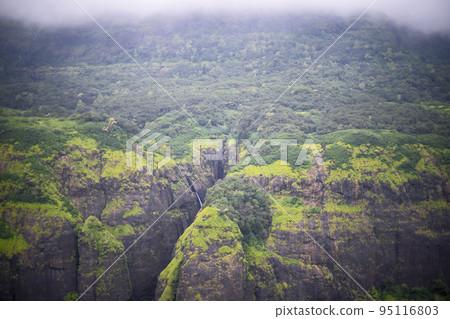 Kundalika Valley Waterfall, Near Tamhini Ghat, Maharashtra, India Kundalika Valley Waterfall, Near Tamhini Ghat, Maharashtra, India 95116803