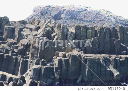 田原磯、妻崎、下田、南伊豆、伊豆半島地質公園、柱狀節理 95117040