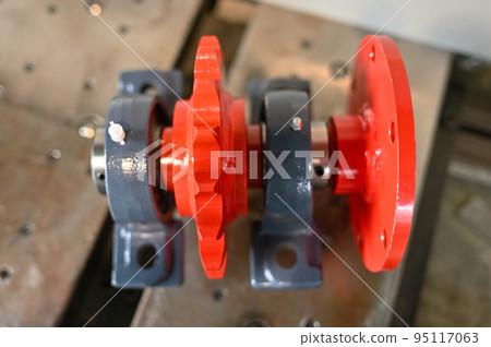 Manufacturing industry manufacturing equipment factory bearing unit sprocket parts replacement equipment maintenance Manufacturing industry manufacturing equipment factory bearing unit sprocket parts replacement equipment maintenance 95117063