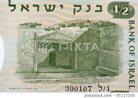 Tombs of the Sanhedrin from old Israeli money Tombs of the Sanhedrin from old Israeli money 95117330