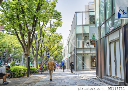 東京澀谷城市景觀表參道 95117731