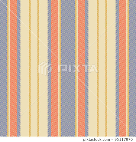 Vertical lines stripe pattern. Vector stripes background fabric texture. Geometric striped line seamless abstract design. 95117970