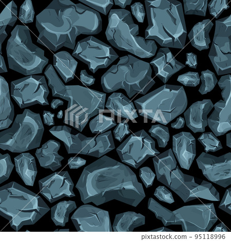 Stone wall from bricks, rock, game background in cartoon style, seamless textured surface. Ui game asset, road or floor material Stone wall from bricks, rock, game background in cartoon style, seamless textured surface. Ui game asset, road or floor material 95118996