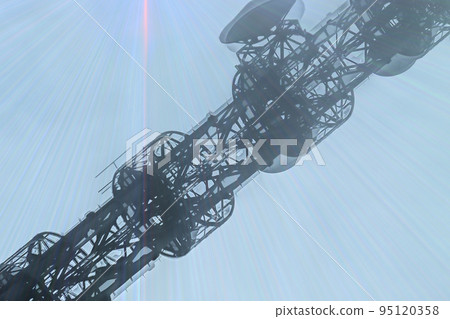 鋼塔 電纜塔 空間 95120358