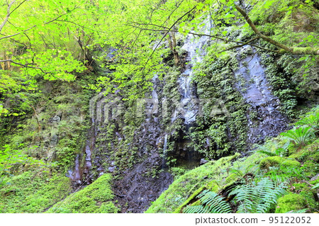 Nasushiobara's unexplored region Sukkanzawa, Yuhi Falls Trail, Naginataiwa / Tochigi Prefecture 95122052