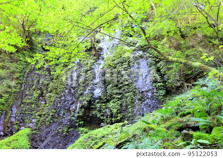 Nasushiobara's unexplored region Sukkanzawa, Yuhi Falls Trail, Naginataiwa / Tochigi Prefecture 95122053