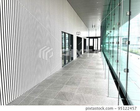 Modern corridor at Nakanoshima Museum of Art 95122457