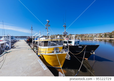 St Helens Waterfront in Tasmania Australia 95122729
