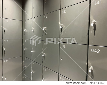 Delivery boxes for tower apartments 95123462