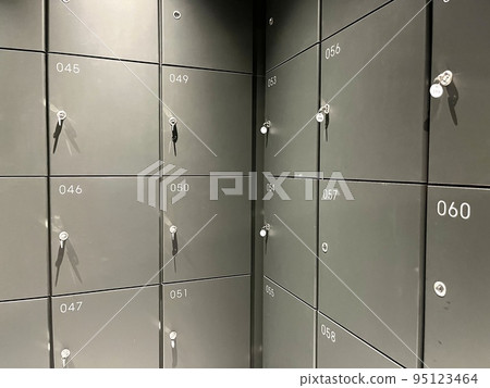 Delivery boxes for tower apartments 95123464