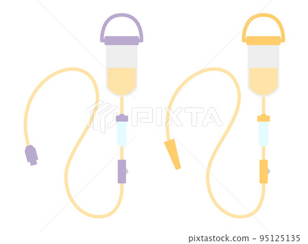 Tube feeding new and old connectors 95125135