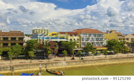Vietnam Hoi An Thu Bon River and An Hoi Island 95125290
