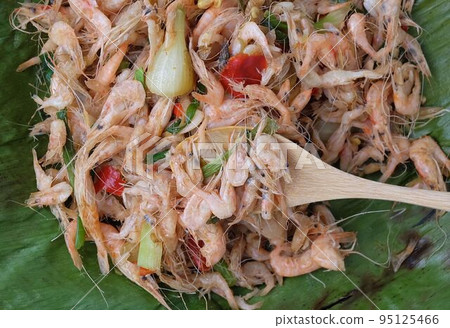 Spicy Tiny Shrimp Salad 95125466