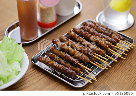 Chicken skin grilled chicken 95126090