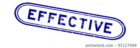 Grunge blue effective word rubber seal stamp on white background Grunge blue effective word rubber seal stamp on white background 95127098