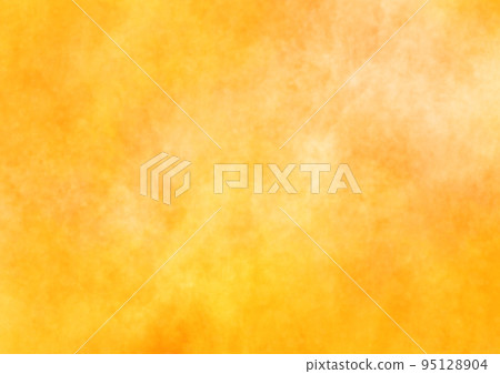 Yellow and orange warm watercolor style background material Yellow and orange warm watercolor style background material 95128904
