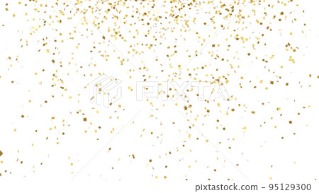 五彩紙屑的 3D 渲染透明圖像,具有在風中飄揚的金屬質感 五彩紙屑的 3D 渲染透明圖像,具有在風中飄揚的金屬質感 95129300