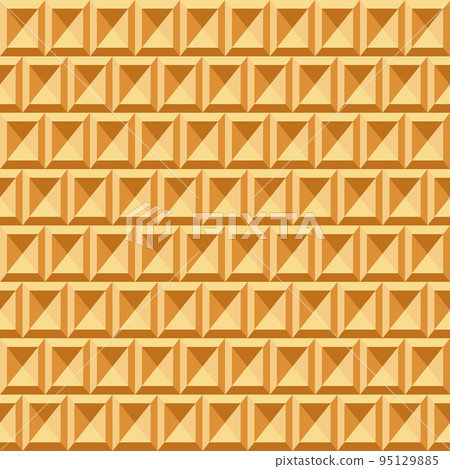 Baked Wafer Seamless Pattern 95129885