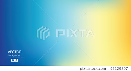Blue And Yellow Gradient Vector Background Blue And Yellow Gradient Vector Background 95129897