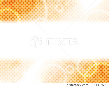 Diagonal watercolor gradation and light circle frame dot texture yellow Diagonal watercolor gradation and light circle frame dot texture yellow 95131976
