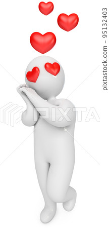 People in love, tender emotion 95132403