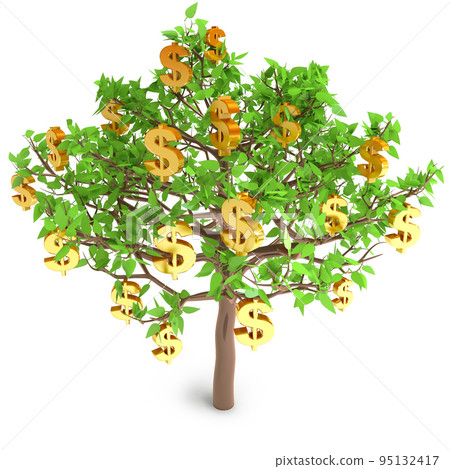 increase in profits 3d render 95132417