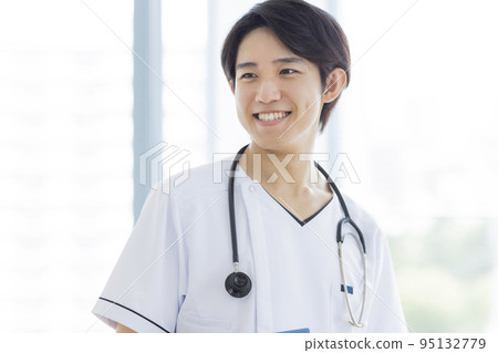 白大褂男醫生護士 95132779