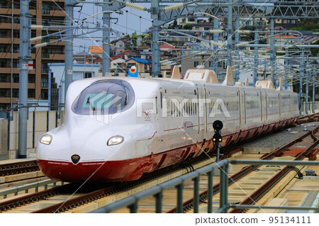 West Kyushu Shinkansen Nagasaki Station N700S "Kamome" 95134111