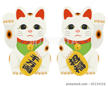 Lucky cat pair set Lucky cat pair set 95134318