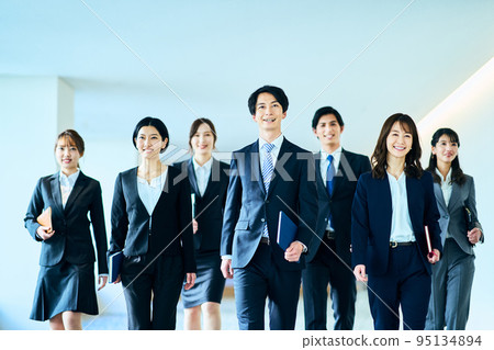 Business team photography cooperation "LINK FOREST" 95134894