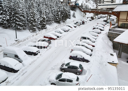 Winter parking cars 95135011