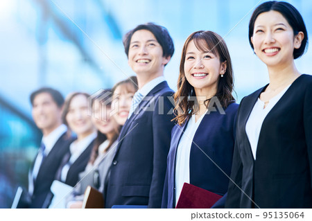 Business team photography cooperation "LINKFOREST" 95135064