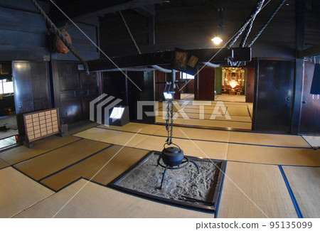 白川鄉重要文化財產 舊富山家彩繪 95135099