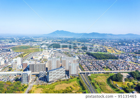 建久學園站周邊筑波市街景(茨城縣) 建久學園站周邊筑波市街景(茨城縣) 95135465