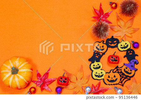 Halloween frame Halloween frame 95136446