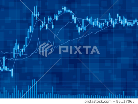股票圖表股票投資商業形象壁紙背景 95137063