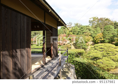 Katsura Rikyu moon wave building 95137981