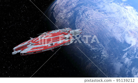 太空船和地球 太空船和地球 95139212