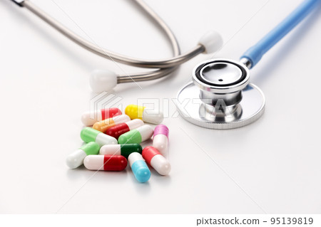 聽診器和醫學醫學圖像 95139819
