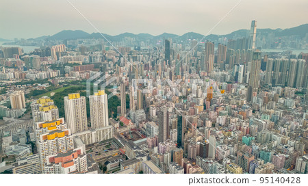 10 May 2022 city scape of Kowloon Peninsula, Sham Shui Po 95140428