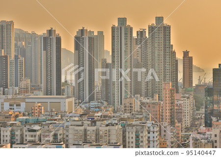 a city scape of kowloon west of Sham Shui Po 9 Oct 2022 a city scape of kowloon west of Sham Shui Po 9 Oct 2022 95140447