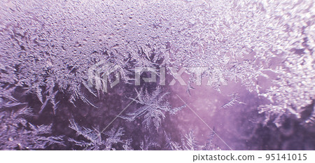snow pattern on the glass from frost snow pattern on the glass from frost 95141015