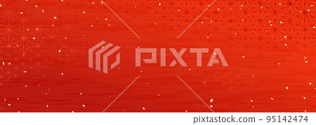 Hemp leaf pattern Japanese style background material Hemp leaf pattern Japanese style background material 95142474