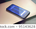 Seed phrase, Secret Recovery Phrase for restore and backup. Mnemonic seed to recovery your wallet and its coins concept with smartphone and BIP39 word list on the screen 95143628