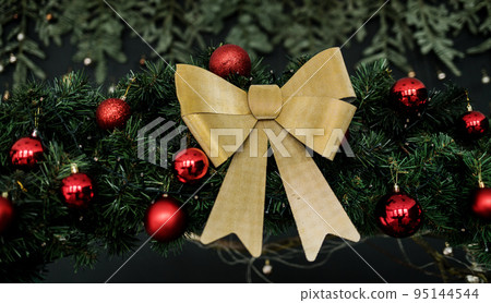 Christmas bow decoration 95144544