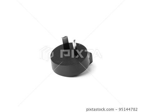 Black Israeli or Chinese Plug Adapter Isolated Black Israeli or Chinese Plug Adapter Isolated 95144782
