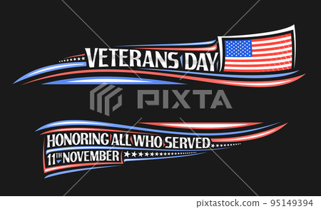 Vector border for Veterans Day Vector border for Veterans Day 95149394